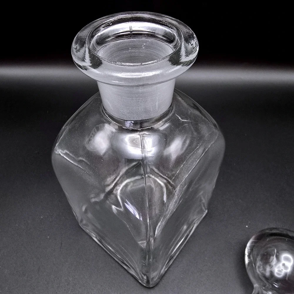Block Ivima Hand Blown‎ Glass Decanter Image Award 1981 Designed Gerald Culotta